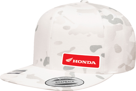 Honda Snapback Hat - Camo White