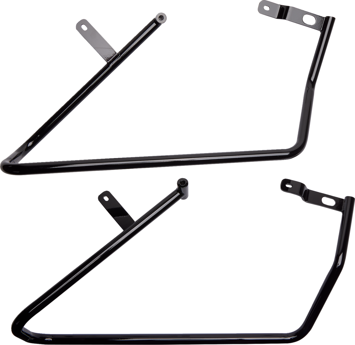 Saddlebag Mount Brackets - Black - XL \'94-\'20 1991 - 2019