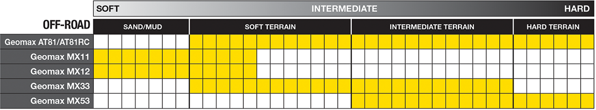 Tire - Geomax MX53 - Rear - 100/90-19 - 57M