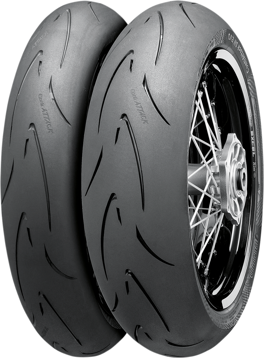 Tire - ContiAttack SM Evo - Front - 120/70R17 - 58H