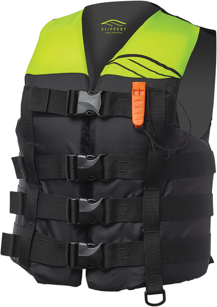 Hydro Nylon Vest - Black/Yellow - XS