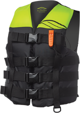 Hydro Nylon Vest - Black/Yellow - XS