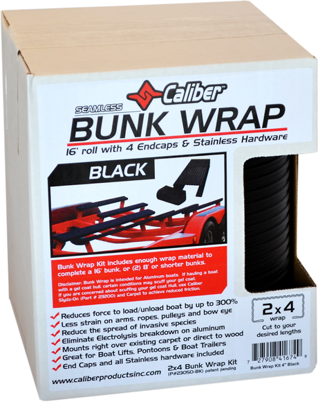 Bunk Wrap - 16\" x 2\" x 24\" - Black