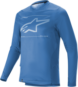 Drop 6.0 Jersey - Long-Sleeve - Blue - Small