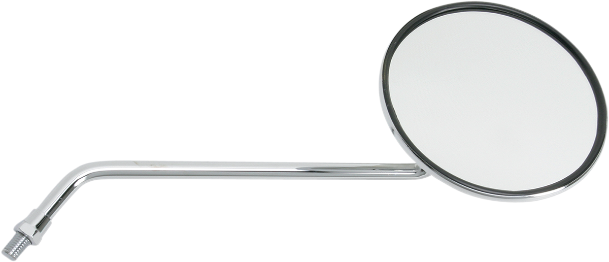 Mirror - CB-Style - Side View - Round - Chrome