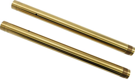 Inverted Fork Tubes - Gold - 43 mm - Stock 2009 - 2021