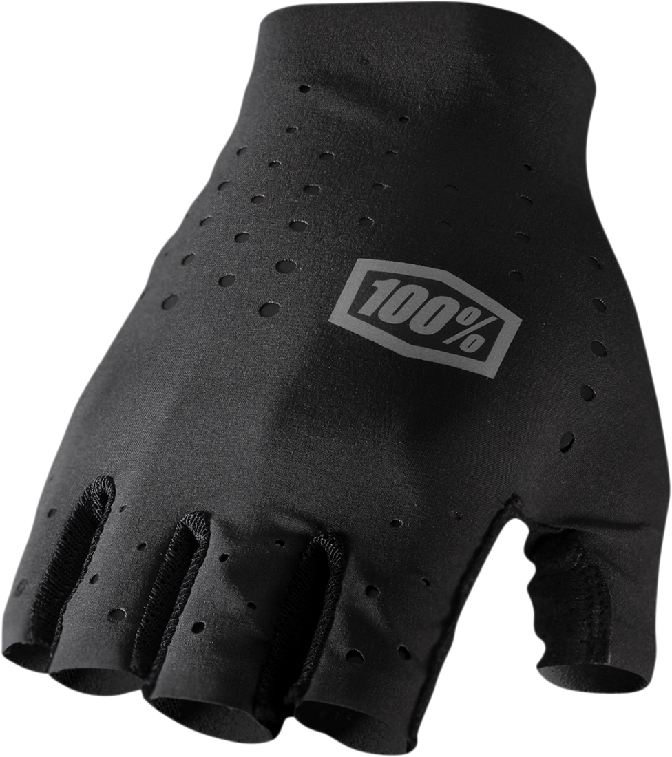 Sling Short Finger Gloves - Black - 2XL