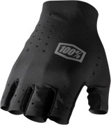 Sling Short Finger Gloves - Black - 2XL