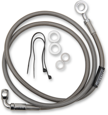 Brake Hose - 44\" - 35° 7/16\" 1995 - 2014