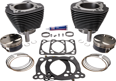 128\" Big Bore Cylinder Kit - M8 - Black Granite 2017 - 2020