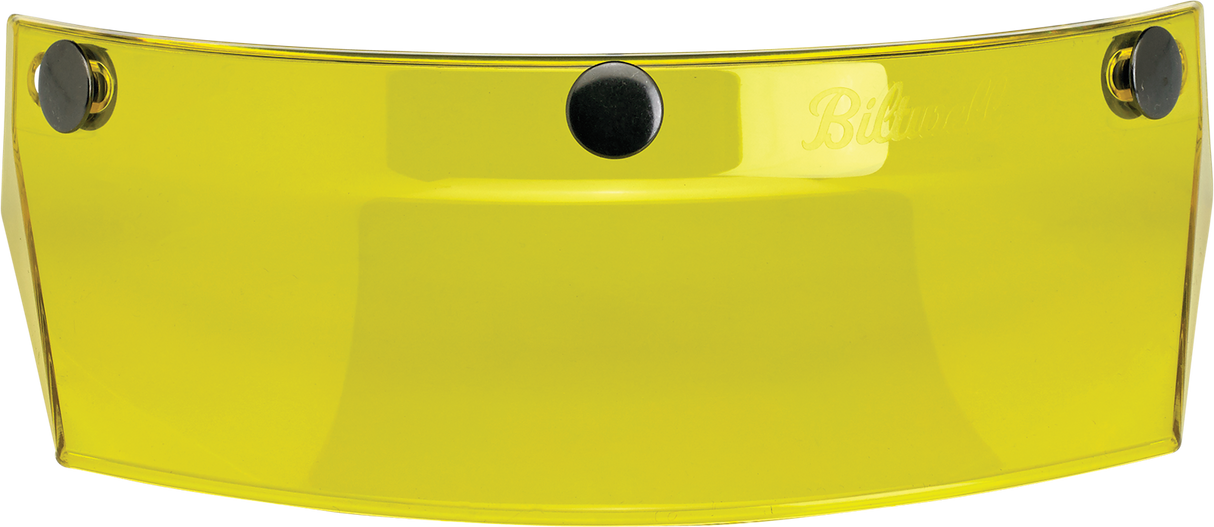 Moto 3-Snap Visor - Yellow