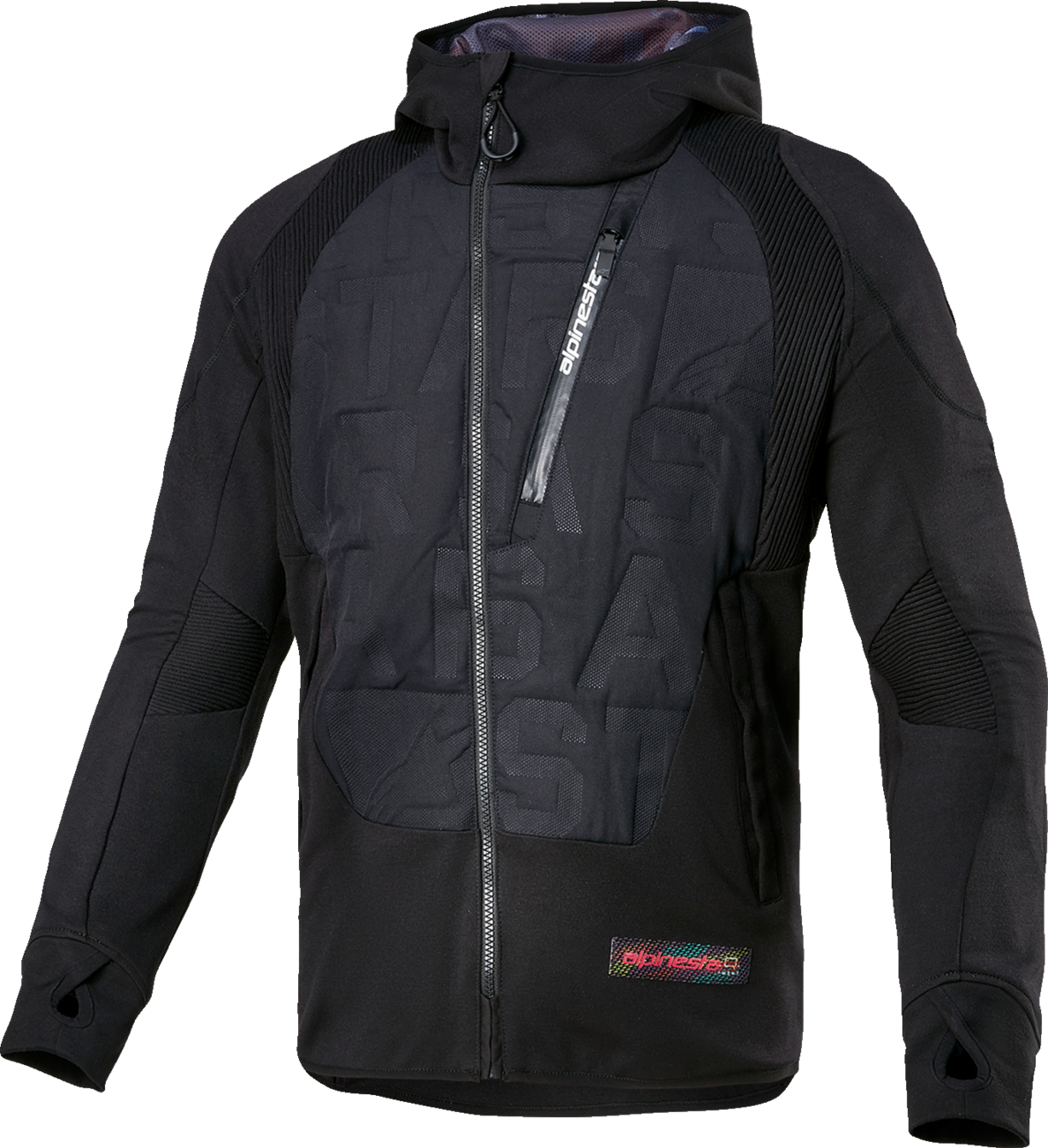 MSE Hybrid Hooded Jacket - Black - 3XL