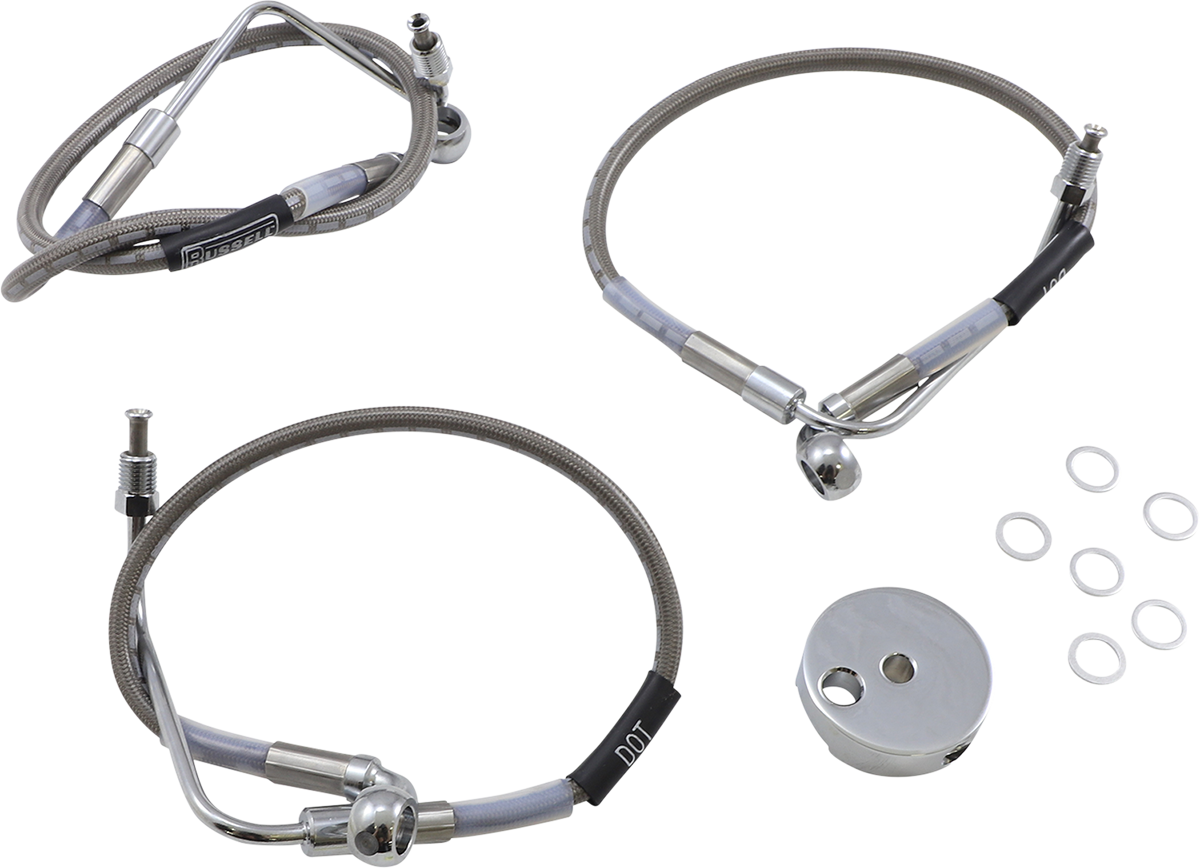 Brake Line - Front - Stainless Steel 1994 - 2007