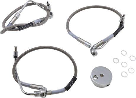 Brake Line - Front - Stainless Steel 1994 - 2007