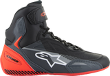 Faster-3 Shoes - Black/Gray/Red - US 8