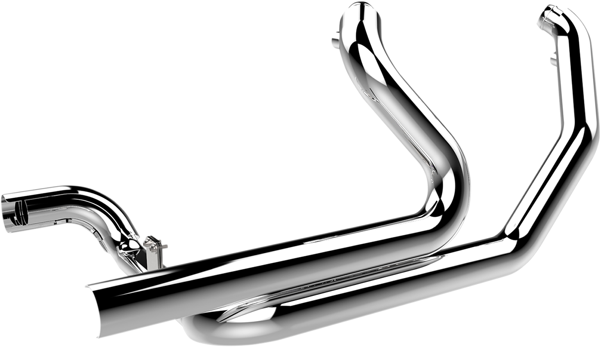 Aggressor 2-into-2 Crossover Headers - Chrome 2009 - 2016