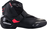 Stella SMX-1 R V2 Vented Boots - Black/Pink - US 5 / EU 36