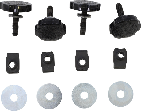 Saddlebag Lock Kit - Black Oxide Corrosion Resistance