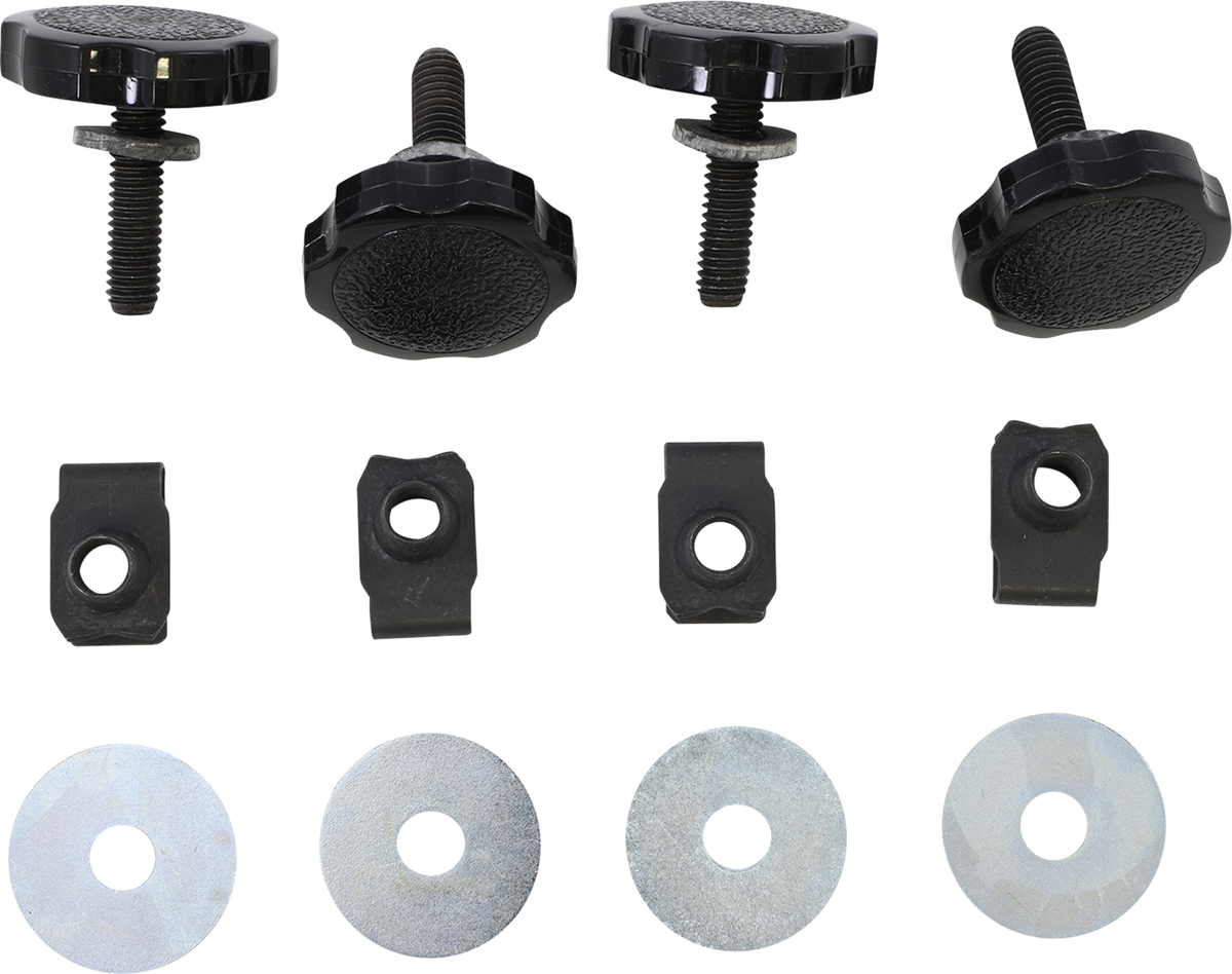 Saddlebag Lock Kit - Black Oxide Corrosion Resistance