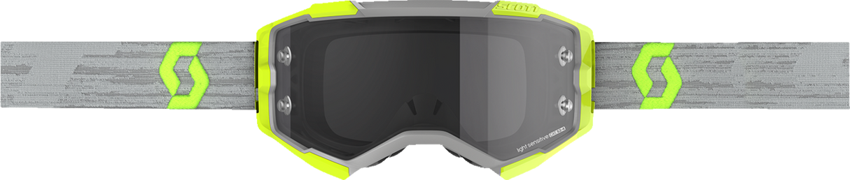 Fury Light Sensitive Goggles - Gray/Yellow - Gray Works