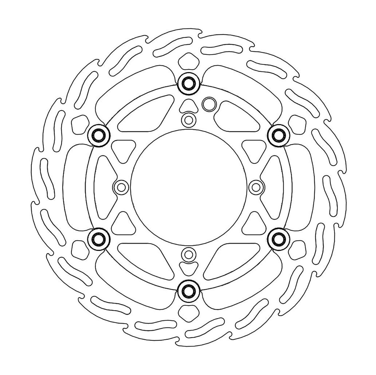 Brake Rotor - Front - Flame 2012 - 2022