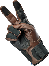 Belden Gloves - Chocolate/Black - XS