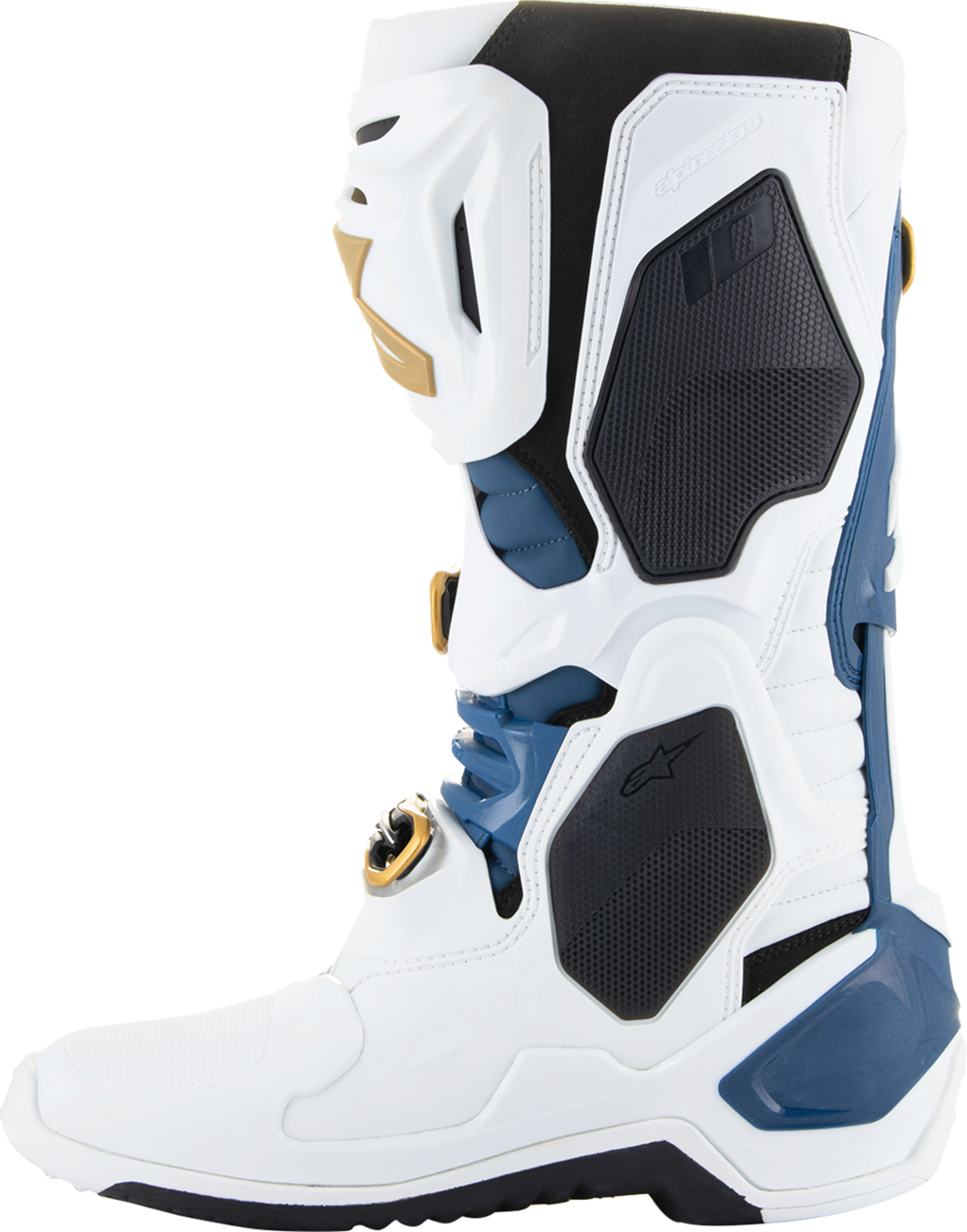 Arlington LE Tech 10 Boots - White/Blue/Gold - US 9