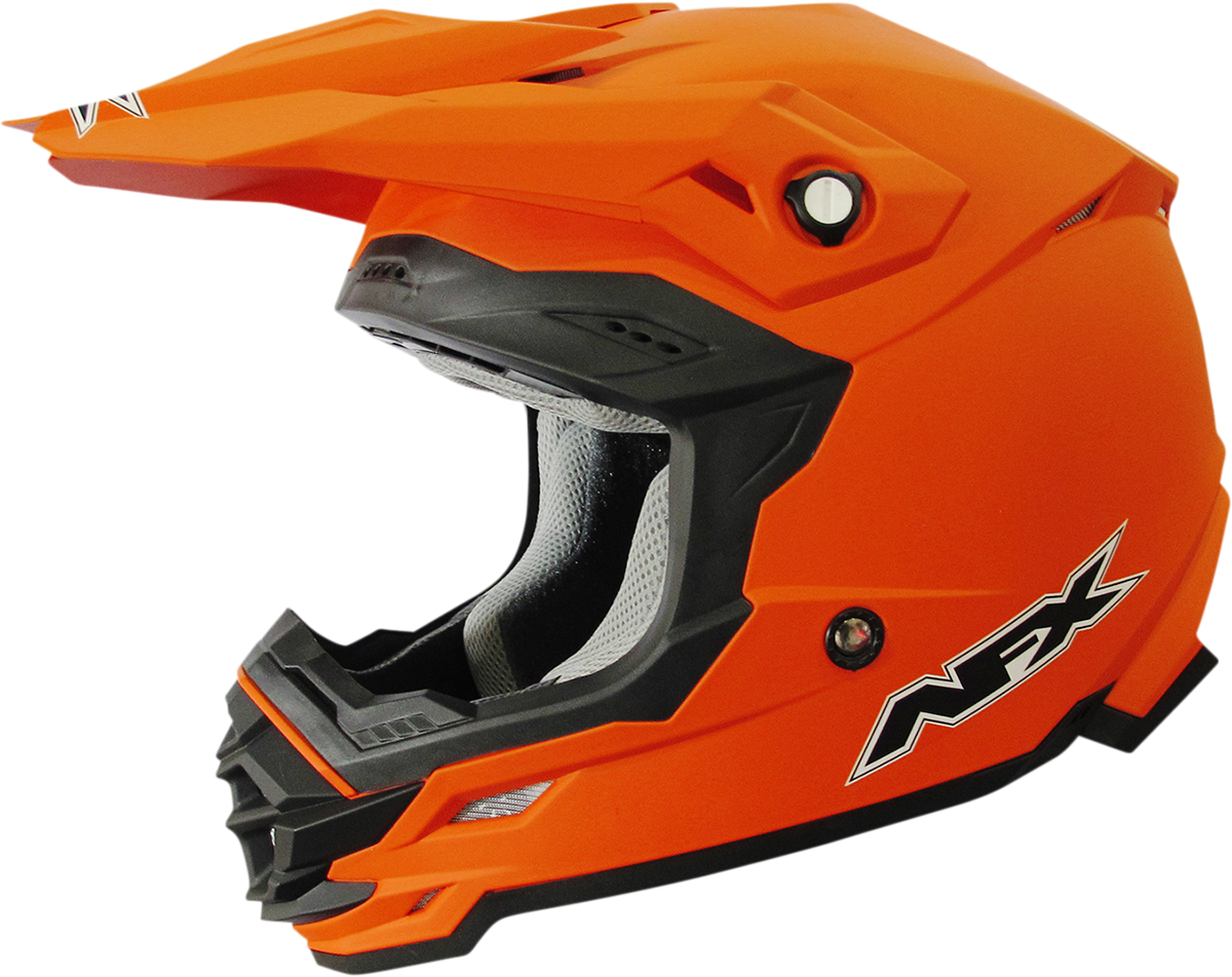 FX-19R Helmet - Matte Orange - Large