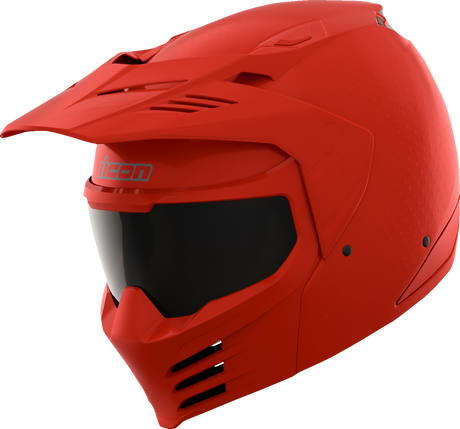 Elsinore™ Helmet - Monotype - Red - XS