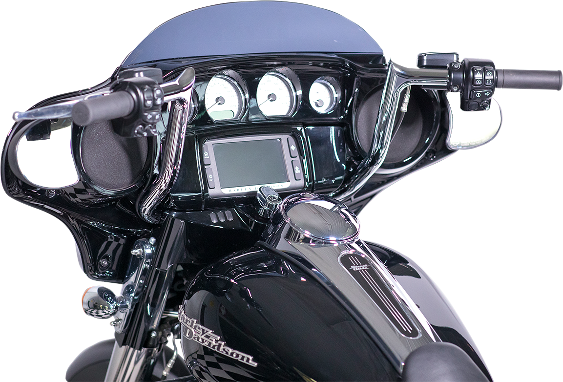 Handlebar Kit - Pointed Top - 16\" - Chrome 2008 - 2013