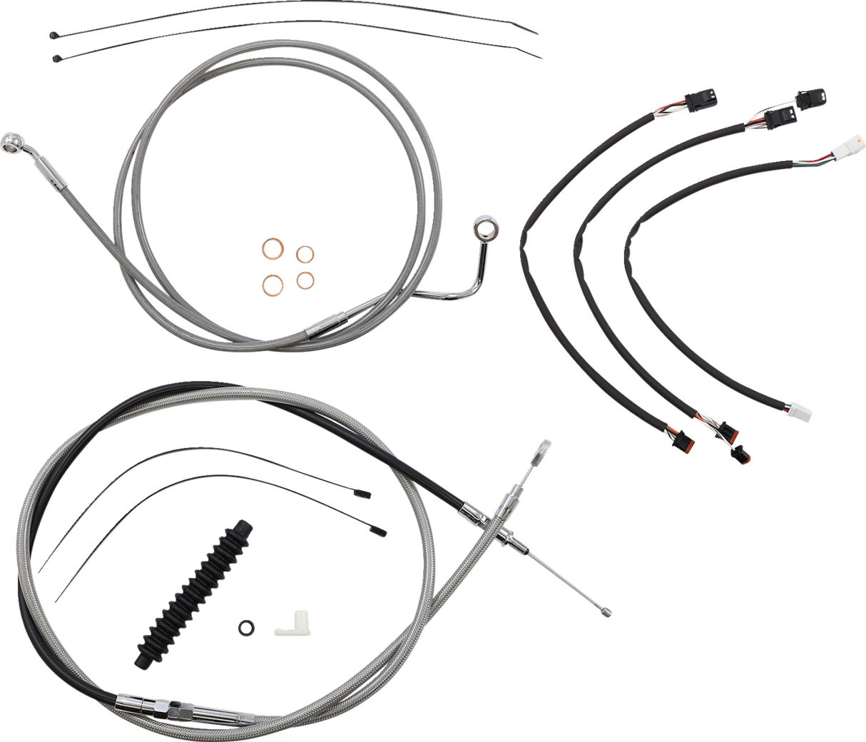 Control Cable Kit - XR - Stainless Steel/Chrome 2021 - 2022