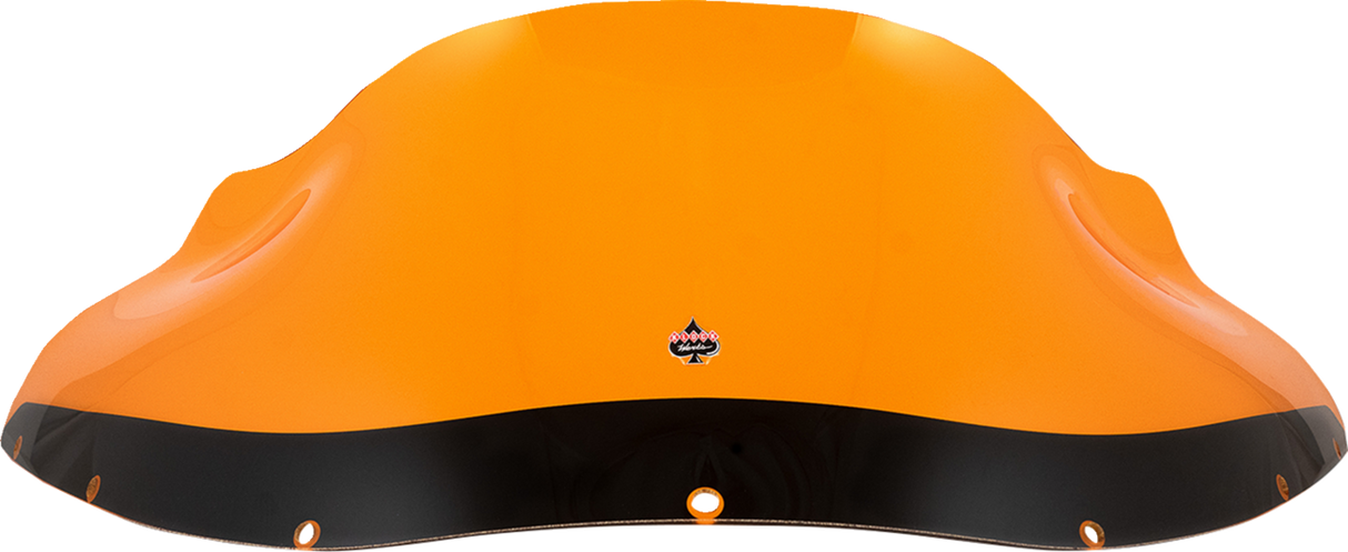 Kolor Flare™ Windshield - 9\" - Orange - FXRP