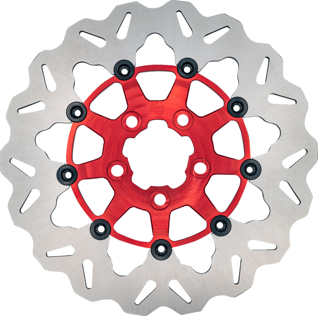 Brake Rotor - Rear - Red 2008 - 2019