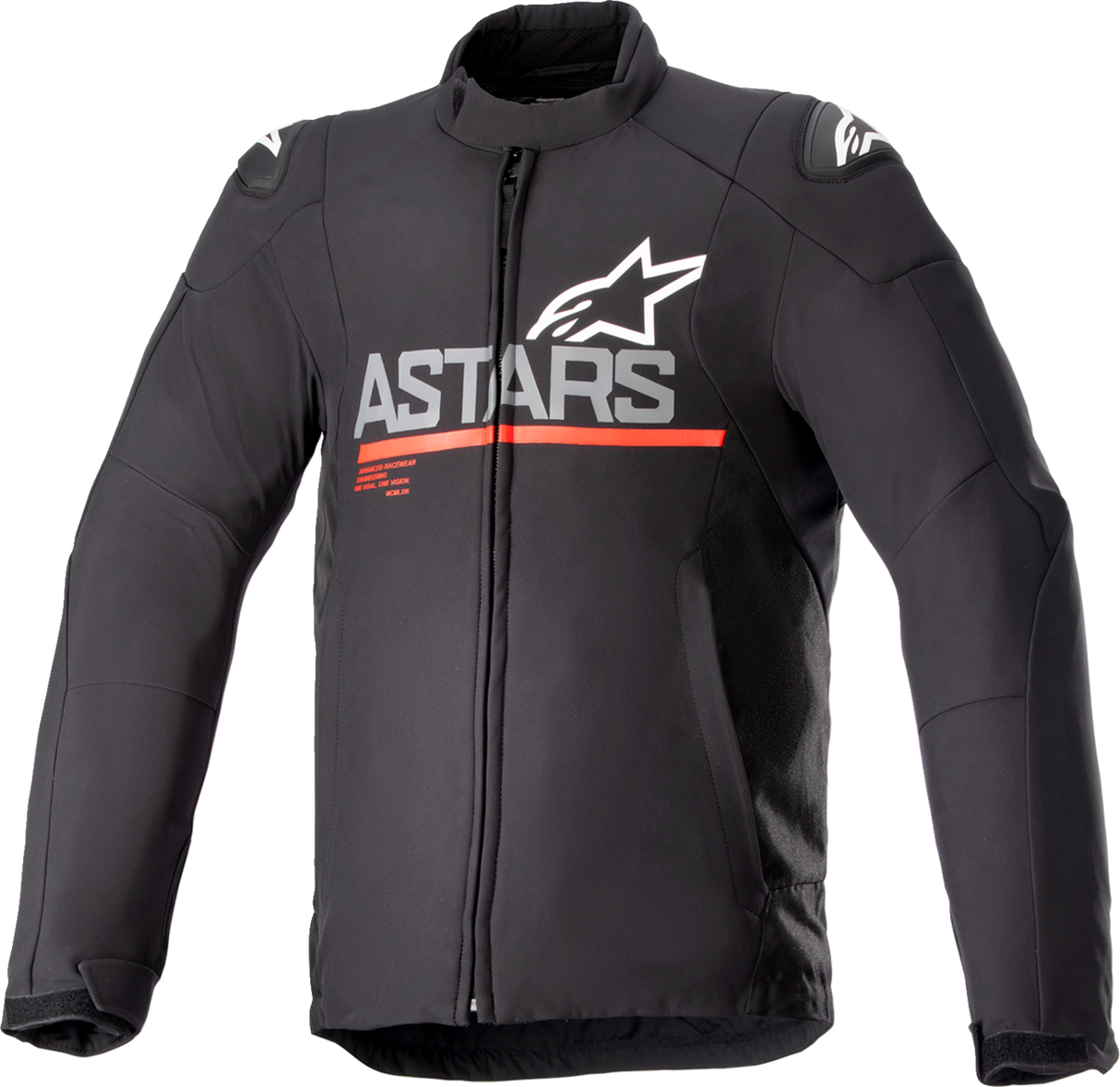 SMX Waterproof Jacket - Black/Gray/Red - Small