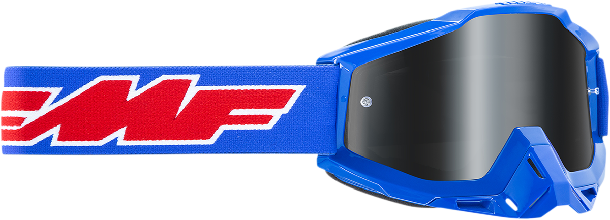 PowerBomb Sand Goggles - Rocket - Blue - Smoke