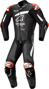 GP Plus v4 Leather Suit - Black/White - US 44 / EU 54