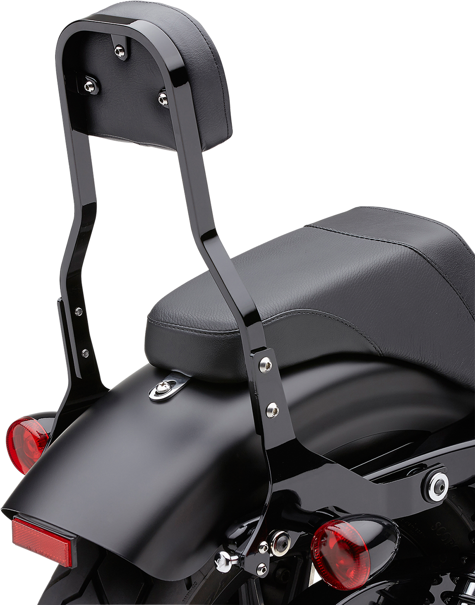 Backrest Kit - 14\" - Black - Softail 2000 - 2017