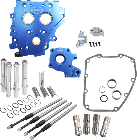 Cam Chest Kit without Cams - Chain Drive - Oil Cooled - Chrome Pushrods - Twin Cam 2006 - 2007