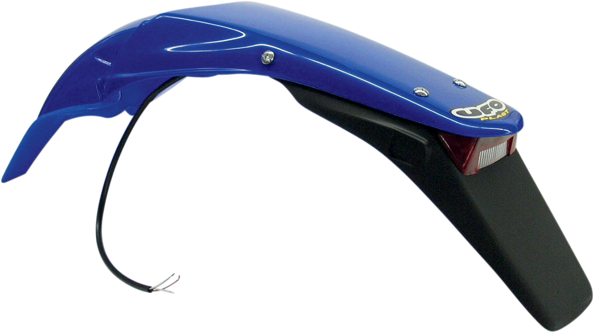 Enduro Rear Fender with 21/5W Light - Reflex Blue 2003 - 2006