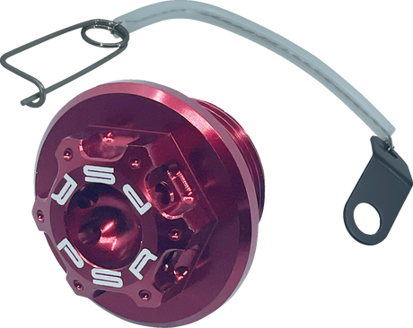 Oil Cap Kit - Red - M25 x 1.5 - Aprilia 2009 - 2016