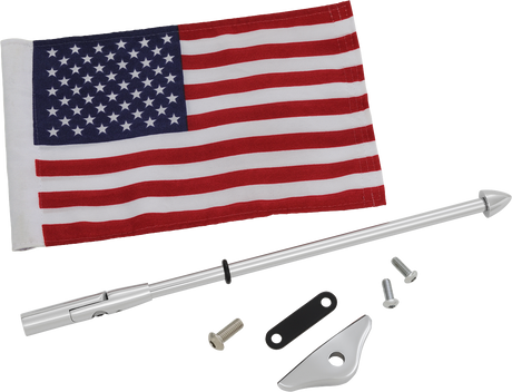 Folding Flag Pole - Chrome - GL 1800 2018 - 2020