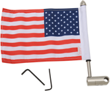 Luggage Rack Flag Mount - 1/2\" Round - With 10\" X 15\" Flag