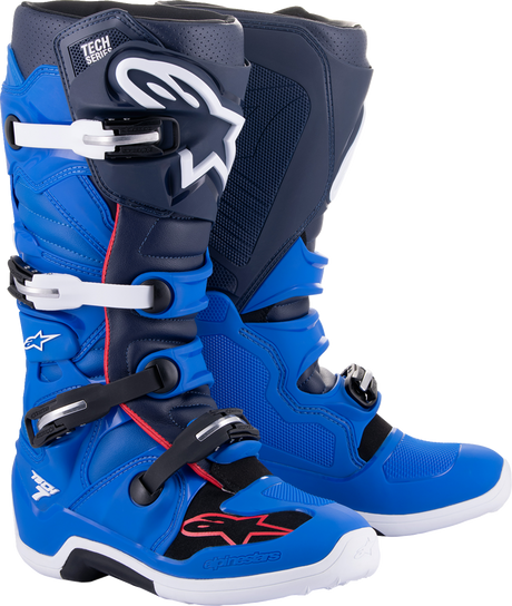 Tech 7 Boots - Blue/Red/Navy - US 13