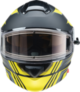 Solaris Snow Helmet - First Tracks - Black/Hi-Viz - XS