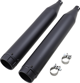 4-1/2\" Torquer Mufflers for \'95-\'16 FL - Black 1995 - 2016