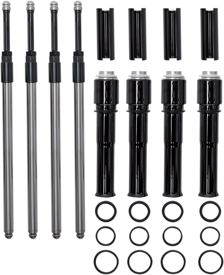 Quickee Pushrods - Black - Twin Cam 1999 - 2016