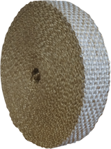 Fiberglass Exhaust Wrap - Tan - 1\" x 25\'