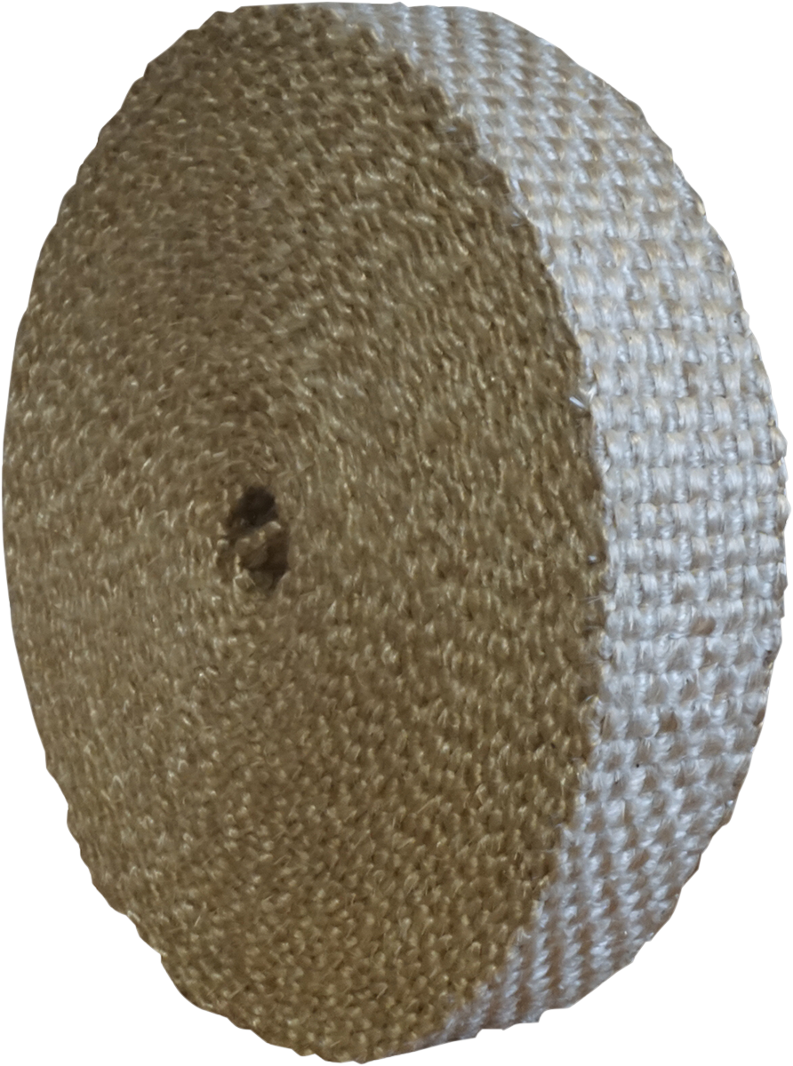 Fiberglass Exhaust Wrap - Tan - 1\" x 25\'