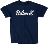 Script T-Shirt - Navy - Large