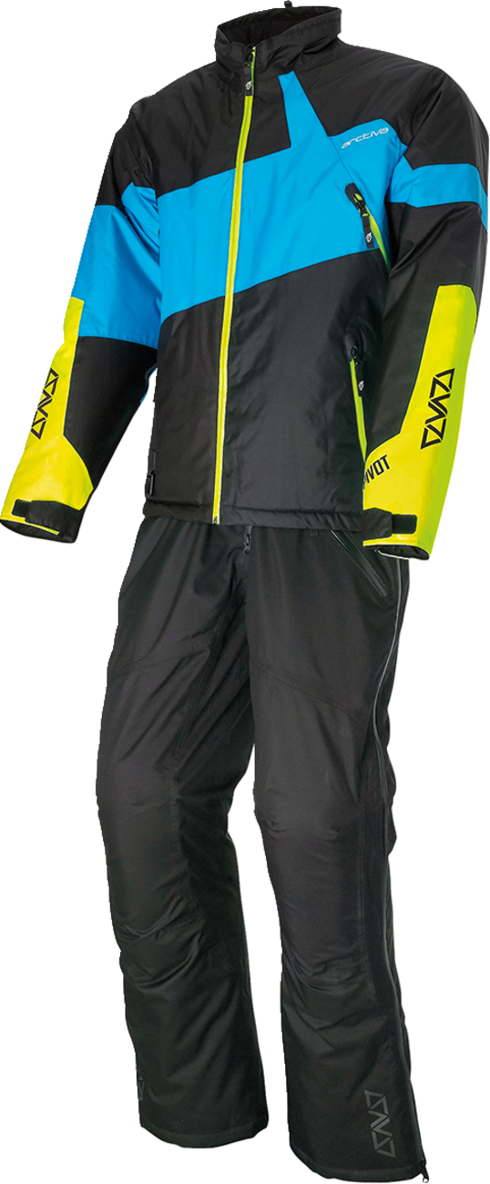 Pivot 6 Jacket - Black/Blue/Hi-Vis - Medium